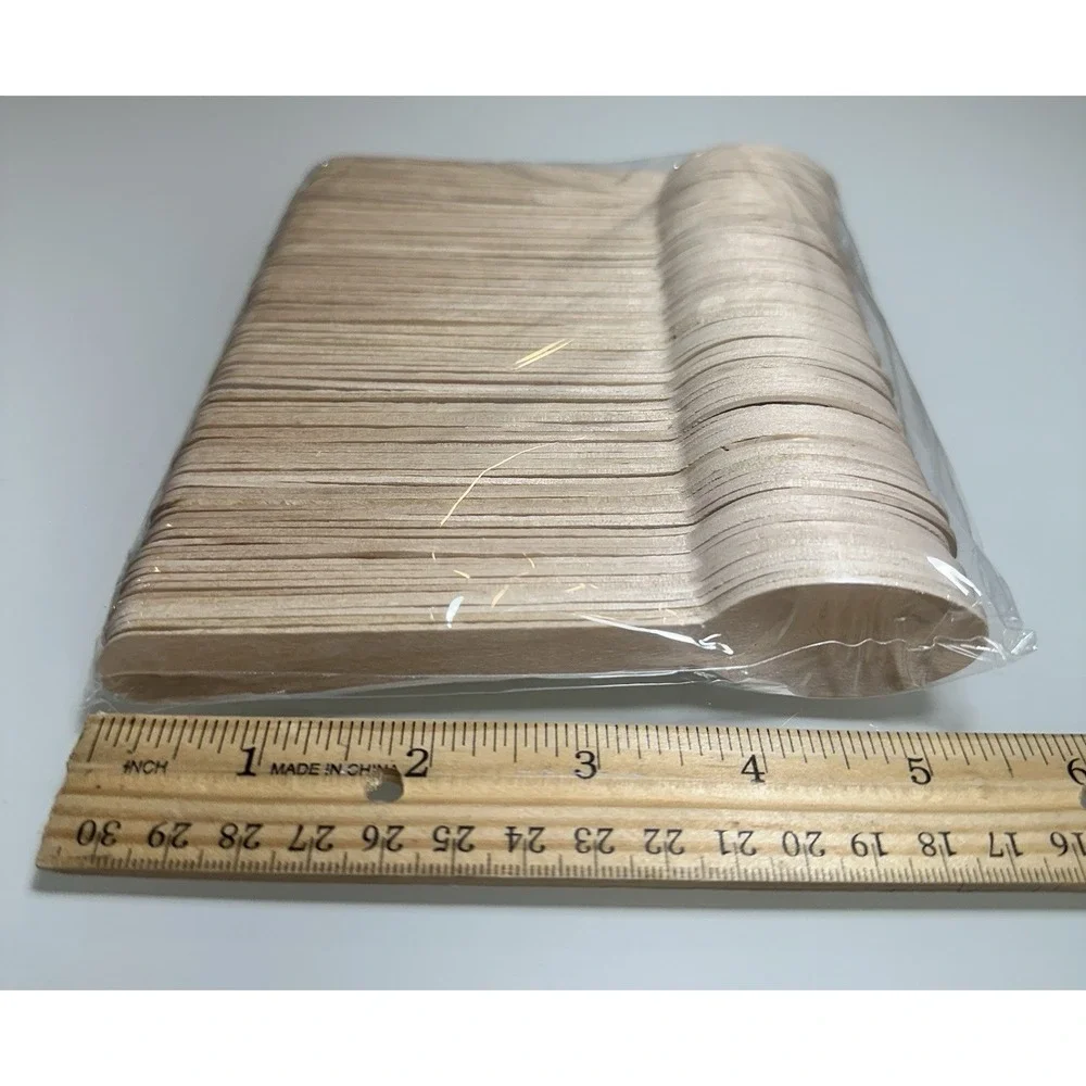 Wooden Disposable Cutlery Set 500 Pcs Total 200 Forks 200 Spoons 100 Knives
